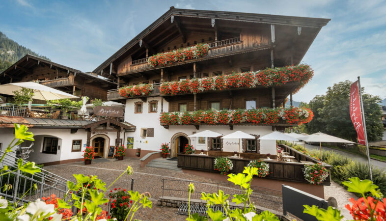 Böglerhof aussen Eingangsbereich