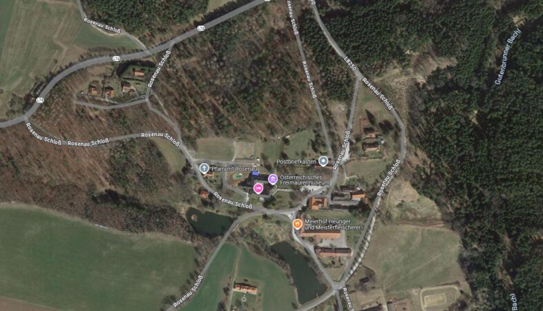 Maps Schloss Rosneau
